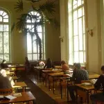 Читальный зал библиотеки им чавайна